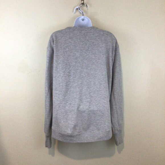 Victoria Sport Gray Pullover Crew Neck Sweatshirt - Picture 5 of 7